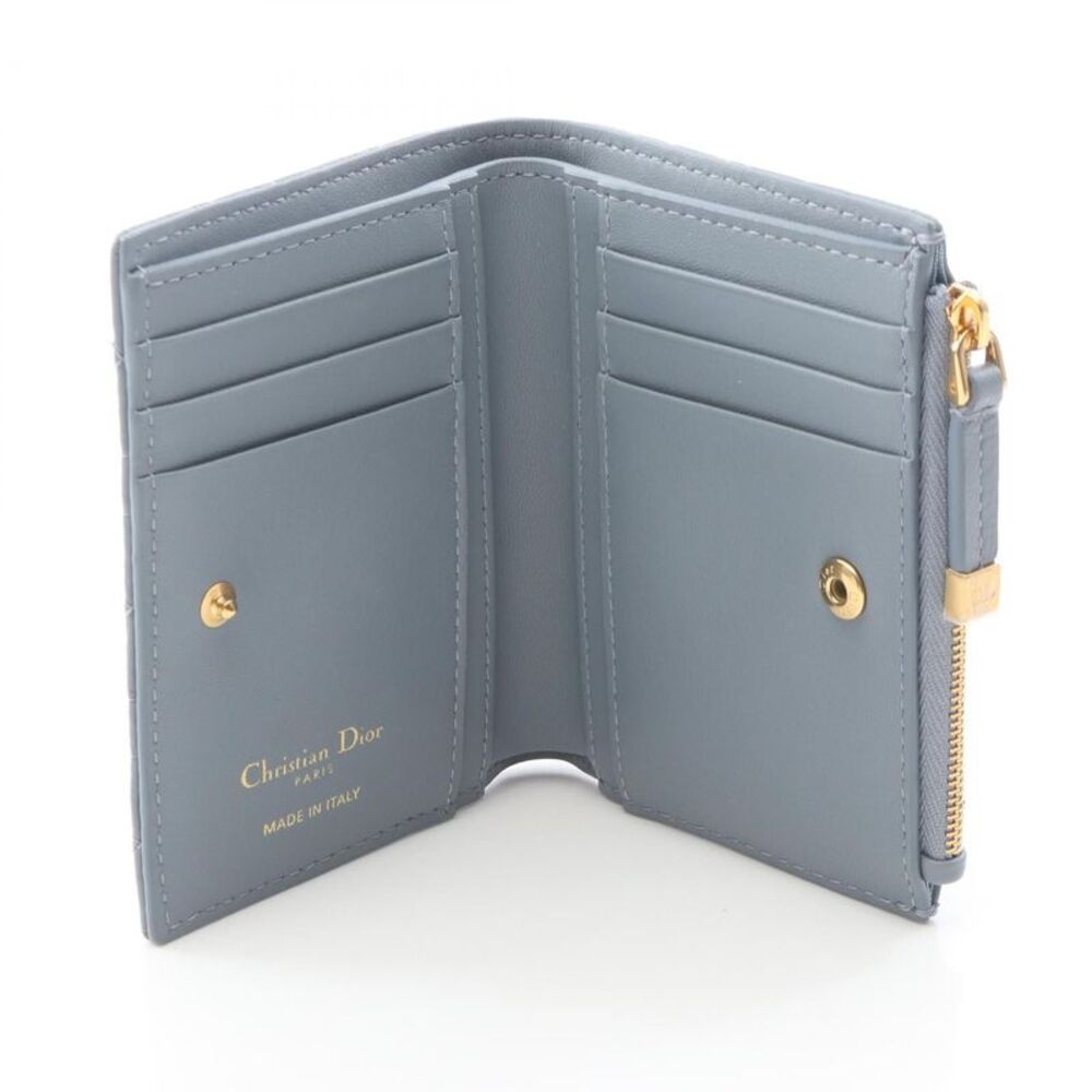 Dior Caro Dahila Leather Wallet - Picture 3 of 9